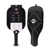 K-1200 Pickleball Paddle – 16mm Carbon Fiber Control Paddle (Orange)