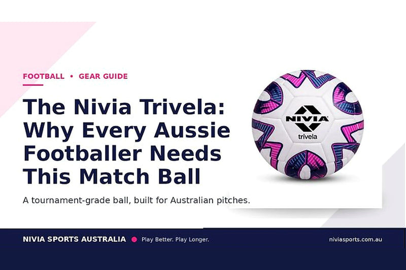 Nivia Trivela Football Match-Grade Ball Nivia Sports Australia