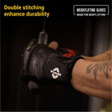 Wrist Lock Weight Lifting Gloves