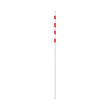 Nivia 799 Plastic Volleyball Antenna (1.8M) featuring a slim white rod with red markings, designed to attach to a volleyball net and mark the out-of-bounds boundary for accurate in-play decisions during matches and practice.
